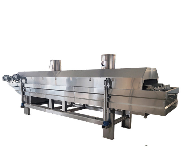 網帶式連續油炸機